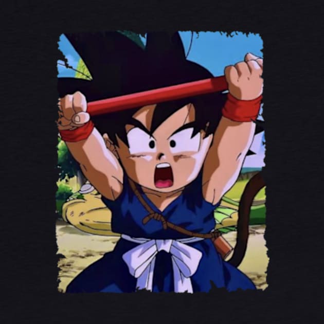 SON GOTEN MERCH VTG by Kiecx Art